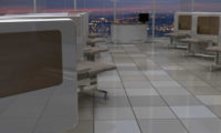 智能休息室办公区虚拟现实动画