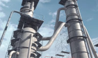 大型石油原油加工化工厂（VJ工业动画）