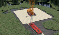 叉车起重机作业三维虚拟动画